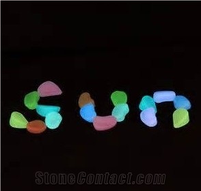 Glow in the Dark Landscape, Glow Stone, Luminous Pebble