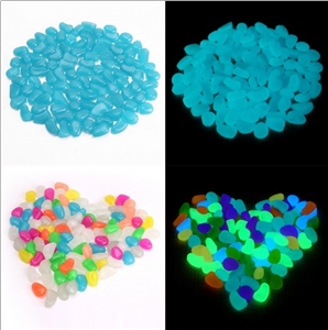 Glow Stones & Luminous Pebble Stones /Decorative Glow Effect Used in Road, Fish Tank