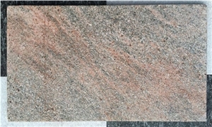 Hot Sale Natural Quartzite Tile, Flamed Pink and Grey Quartzite Floor Tiles