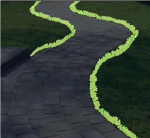 Luminous Glowing Pebble, Glowing River Stone