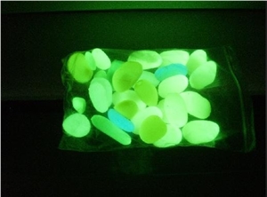 Luminous Pebble Stone Beautiful Color 10mm-30mm