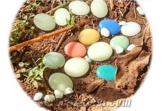 Luminous Pebble Stone, Mixed Pebble Stone
