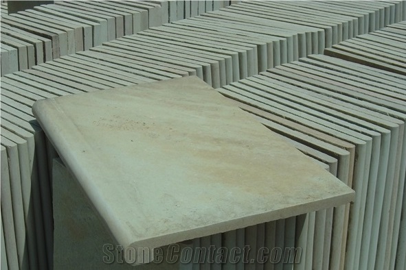 Mint Yellow Sandstone Pool Coping, Swimming Pool Decks