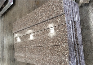 Most Popular G664 Red Granite Step from China