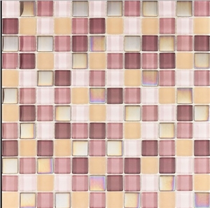 Multicolor Swimming Pool Glass Mosaic Tiles for Sale