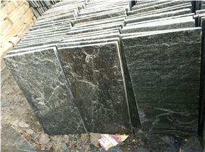 Natural Black Quartzite Tiles & Slabs, China Natural Hebei Black Quartzite