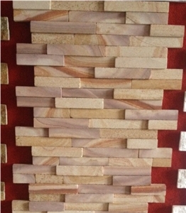 New Arrival Flat Finished High Quality Interior Deorative Wall Stone, Yellow Sandstone Cultured Stone New Arrival Flat Finished High Quality Interior Deorative Wall Stone, Yellow Sandstone Cultured Stone