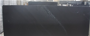 Ocean Black Quartzite Tiles & Slabs, Black Quartzite India Tiles & Slabs