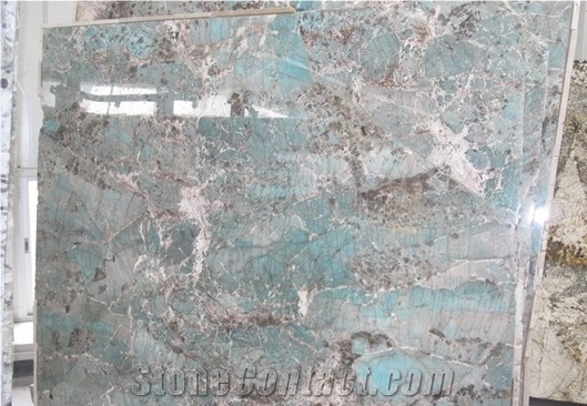 Ocean Ice Blue Quartzite Slabs, Amazon Green Quartzite Slabs, Blue Luxury Stone