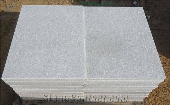 Pure White Quartzite Tiles, China White Quartzite