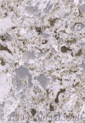 Quartz Stone Slab Ice Quartz Prefab North America Popular Quartz Stone Tile & Slab