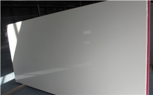 Super White Zsq2001 (Quartz Stone) Engineered Stone Tiles & Slabs