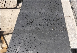 Vietnam Lava Stone Slabs & Tiles(Hole, No Hole and Ant Line)