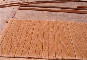 Water Ripple Sandstone, Cortices Vein Sandstone Slab