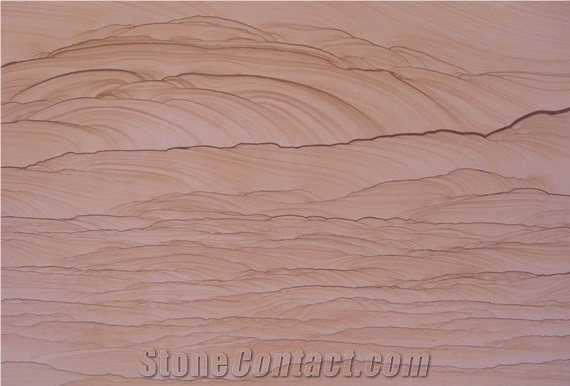 Water Ripple Sandstone, Cortices Vein Sandstone Slab