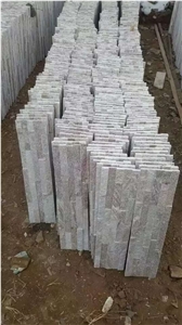 White Quartzite Culture Stone, Stacked Stone Veneer