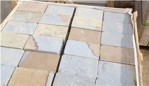 York Sandstone Tiles, Double Color Sandstone Tiles & Slabs