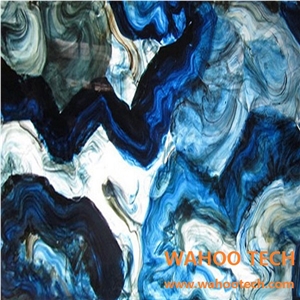 Blue Agate Semiprecious Stone Bath Vanity Tops/Blue Semiprecious Stone Vanity Tops/Blue Semiprecious Stone Bathroom Countertops