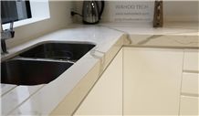 Calacatta White Engineered Quartz Stone Bench Tops/Calacatta White Engineered Quartz Stone Kitchen Tops/Calacatta White Engineered Quartz Stone Bar Tops/Calacatta White Quartz Stone Kitchen Island Top