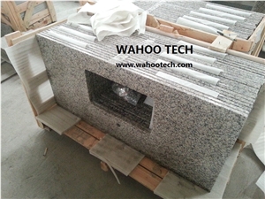 China Blanco Sardo Granite Vanity Top/ China Blanco Sardo Granite Bath Top/ China Blanco Sardo Granite Bathroom Vanity Top/ China Blanco Sardo Granite Bathroom Countertop/ Blanco Sardo Bathroom Top