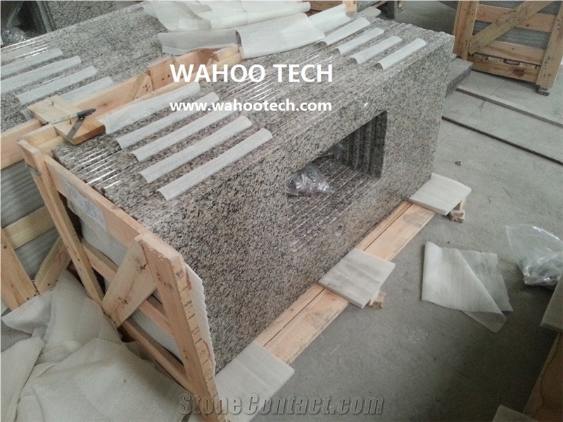 China Blanco Sardo Granite Vanity Top/ China Blanco Sardo Granite Bath Top/ China Blanco Sardo Granite Bathroom Vanity Top/ China Blanco Sardo Granite Bathroom Countertop/ Blanco Sardo Bathroom Top