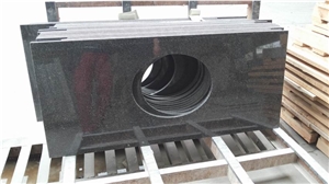 China Impala Black Granite Bath Tops/China Impala Black Granite Bathroom Vanity Tops/China Impala Black Granite Bathroom Countertops/China Impala Black Granite Tops