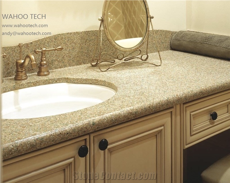 Engineered Quartz Stone Bath Tops/Engineered Quartz Stone Bathroom Vanity Tops/Engineered Quartz Stone Bathroom Countertops/Color Close Caesarstone Vanity Top/Color Close Cambria Quartz Bath Top
