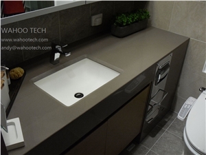 Engineered Quartz Stone Bath Tops/Engineered Quartz Stone Bathroom Vanity Tops/Engineered Quartz Stone Bathroom Countertops/Color Close Caesarstone Vanity Top/Color Close Cambria Quartz Bath Top