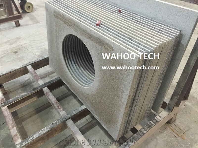 Golden Beach Granite Vanity Top/ Golden Beach Granite Bathroom Vanity Top/ Golden Beach Granite Bathroom Countertop/ Golden Beach Granite Bath Top /Sunset Granite Vanity Top
