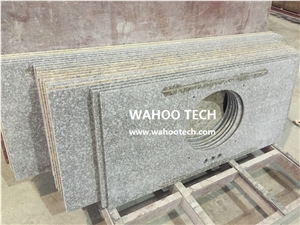 Golden Beach Granite Vanity Top/ Golden Beach Granite Bathroom Vanity Top/ Golden Beach Granite Bathroom Countertop/ Golden Beach Granite Bath Top /Sunset Granite Vanity Top