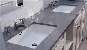 Grey Engineered Quartz Stone Bench Tops/Grey Engineered Quartz Stone Kitchen Desk Tops/Grey Engineered Quartz Stone Bar Tops/Grey Quartz Stone Kitchen Island Top/Grey Quartz Stone Kitchen Worktops