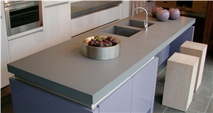 Grey Engineered Quartz Stone Bench Tops/Grey Engineered Quartz Stone Kitchen Tops/Grey Engineered Quartz Stone Bar Tops/Grey Quartz Stone Kitchen Island Top/Grey Quartz Stone Kitchen Countertops