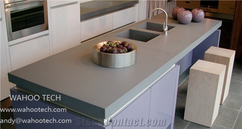 Grey Engineered Quartz Stone Bench Tops/Grey Engineered Quartz Stone Kitchen Tops/Grey Engineered Quartz Stone Bar Tops/Grey Quartz Stone Kitchen Island Top/Grey Quartz Stone Kitchen Countertops