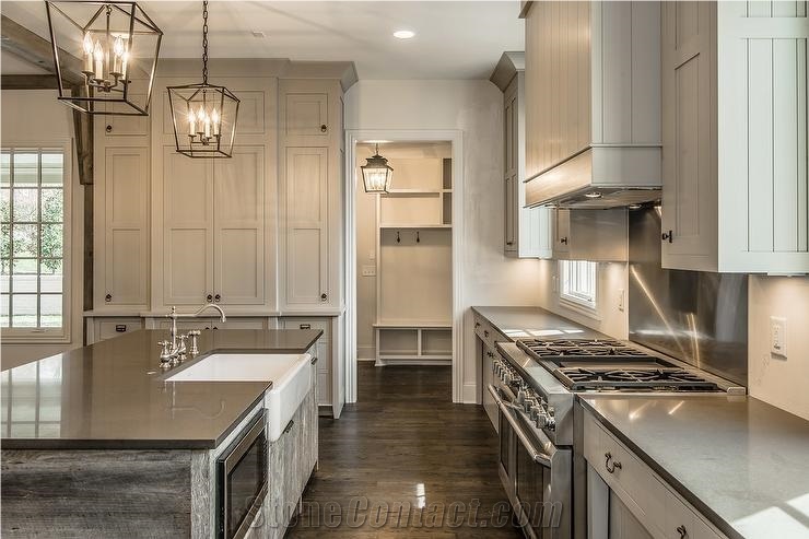 Grey Engineered Quartz Stone Bench Tops/Grey Engineered Quartz Stone Kitchen Tops/Grey Engineered Quartz Stone Bar Tops/Grey Quartz Stone Kitchen Island Top/Grey Quartz Stone Kitchen Countertops