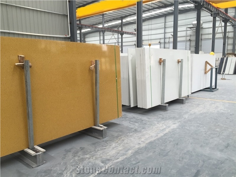 Pure White Engineered Quartz Stone Slabs & Tiles/Solid Surface Engineered Stone Wall Tiles & Floor Tiles