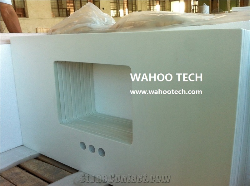 Pure White Quartz Stone Vanity Top/Pure White Quartz Stone Bathroom Countertop/Pure White Quartz Stone Bathroom Vanity Top/Pure White Quartz Stone Bathroom Top/Engineered Quartz Stone Bath Top