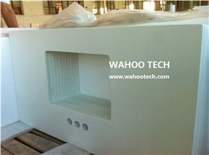 Pure White Quartz Stone Vanity Top/Pure White Quartz Stone Bathroom Countertop/Pure White Quartz Stone Bathroom Vanity Top/Pure White Quartz Stone Bathroom Top/Engineered Quartz Stone Bath Top