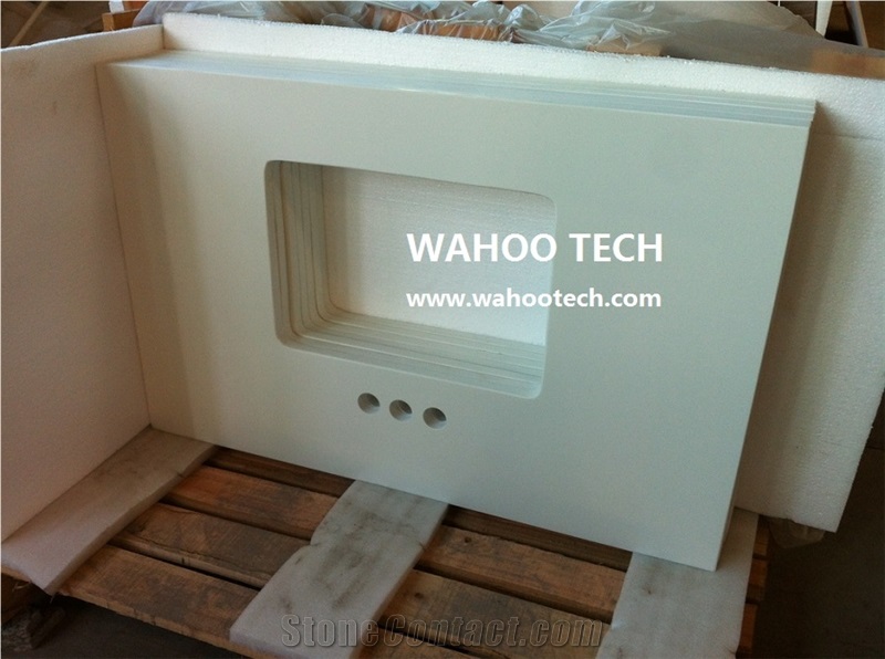 Pure White Quartz Stone Vanity Top/Pure White Quartz Stone Bathroom Countertop/Pure White Quartz Stone Bathroom Vanity Top/Pure White Quartz Stone Bathroom Top/Engineered Quartz Stone Bath Top