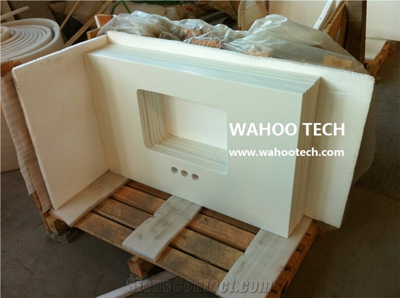 Pure White Quartz Stone Vanity Top/Pure White Quartz Stone Bathroom Countertop/Pure White Quartz Stone Bathroom Vanity Top/Pure White Quartz Stone Bathroom Top/Engineered Quartz Stone Bath Top
