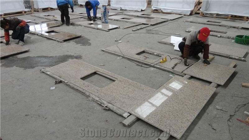 Yellow Rust Granite Kitchen Countertops/Yellow Rust Granite Kitchen Tops/Yellow Rust Granite Kitchen Bar Tops/Yellow Rust Granite Bench Tops/Yellow Rust Granite Kitchen Island Tops