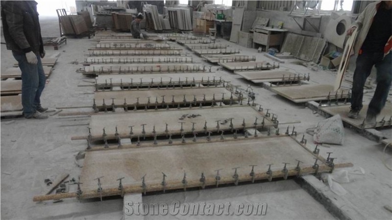 Yellow Vietnam Rust Granite Bathroom Countertops/ Yellow Vietnam Rust Granite Bathroom Vanity Tops/ Yellow Vietnam Rust Granite Bath Tops/Yellow Vietnam Rust Granite