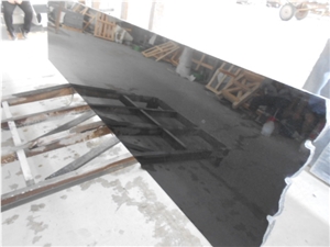 China Black Granite Tile & Slab, Jet Black, Absolute Black, Polished, Floor, Wall, Slabs