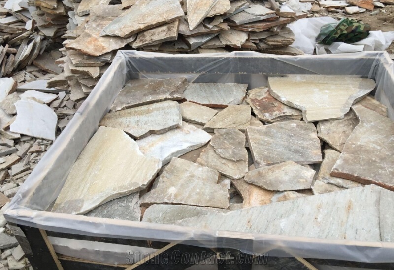 China Brown Slate Cultured Stone for Wall Cladding, Corner Stone, Loose Polygonal Stones,Loose Wall Cladding Pieces,L - Shape Corner Pieces