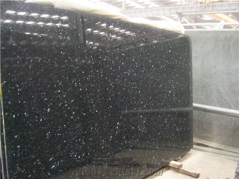 Emerald Pearl Granite, Green Pearl, Black Granite, Polished, Flamed, Floor, Wall, Slabs, Tile