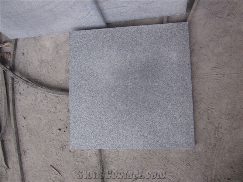 Fujian Grey Granite G654, Sesame Grey, China Impala, Slabs, Tiles, Cut-To-Size, Wall Cladding, Wallstone, Flamed