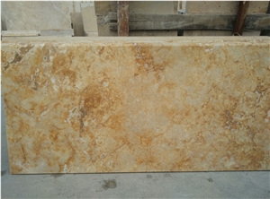 Yellow Travertine Stairs & Step, China Travertine, Cut-To-Size, Stair, Risers, Honed