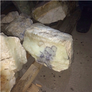 Jade Stone, Raw Boulders, White Stone Blocks