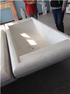 Natural Stone Bathtubs,White Marble Bathtubs,Hand-Carved Stone Bathtubs for Sale