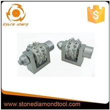 Concrete Bush Hammered Roller/ Bush Hammer for Diamond Grinding Plate Concrete Bush Hammered Roller/ Bush Hammer for Diamond Grinding Plate