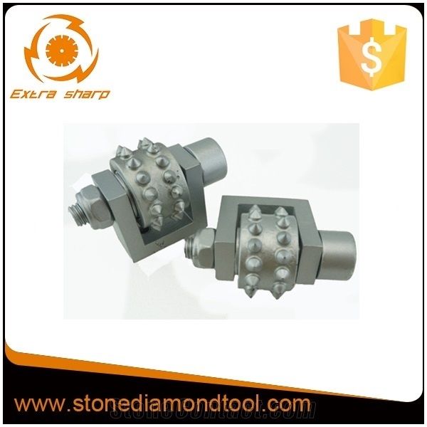 Concrete Bush Hammered Roller/ Bush Hammer for Diamond Grinding Plate